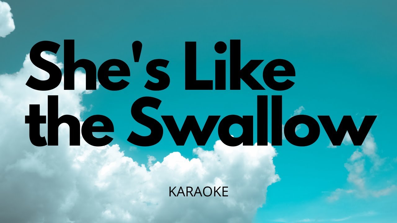 She's Like the Swallow | Karaoke | Piano Accompaniment | ABRSM