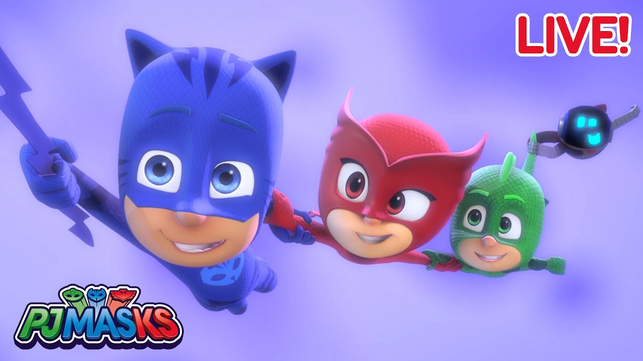 🔴 LIVE! PJ Masks Full Episodes 🔴 | PJ Masks to save the day! + More superhero cartoons | #live