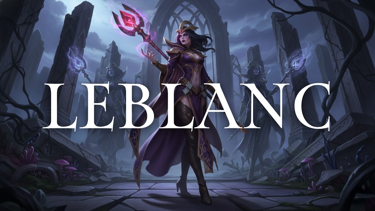 검은 장미단의 수장 🌹 르블랑(LeBlanc) 전용 플레이 브금: 화려하고 치명적인 환영 | [LoL] LeBlanc Music