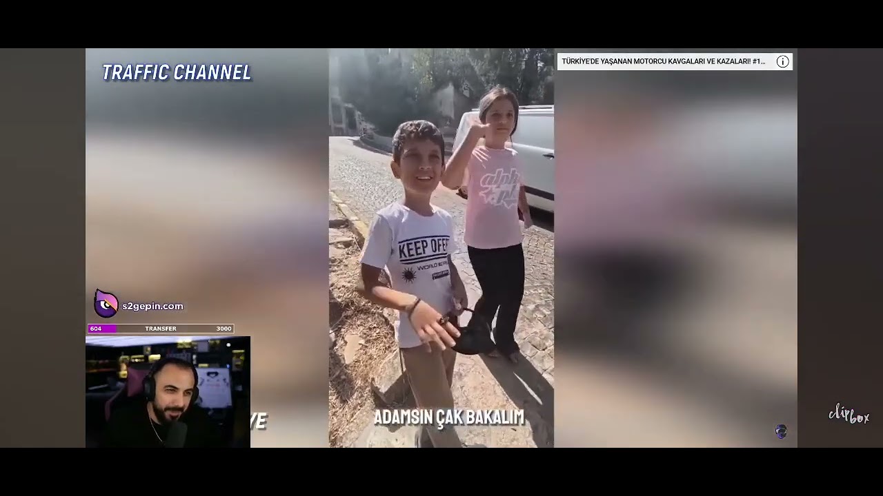 Barış g motor kazalarını izliyor çok kötu