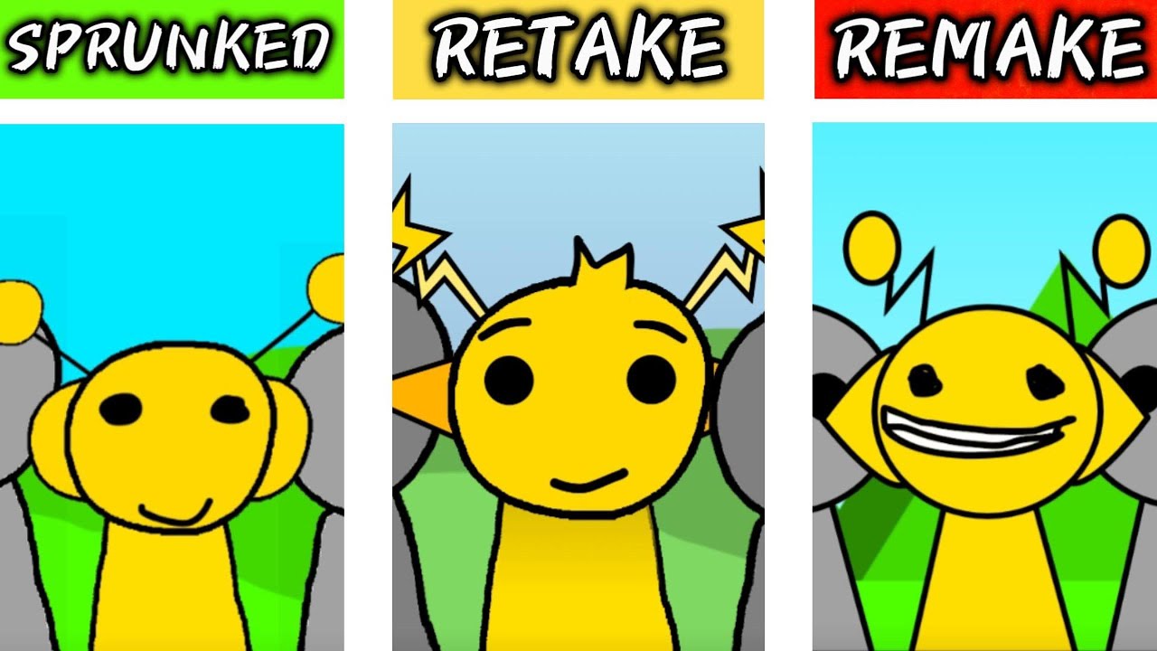 Incredibox Sprunked Evolution &ndash; Original vs. Retake vs. Remake!