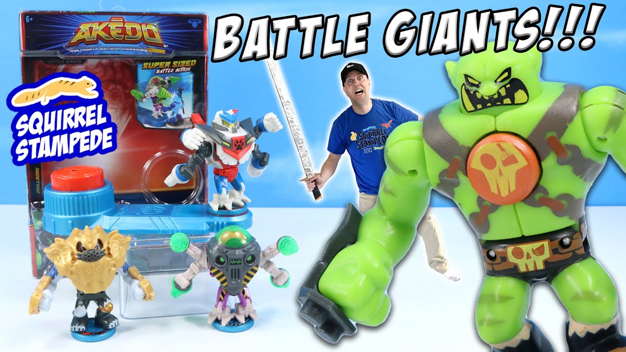 Обзор Akēdo Battle Giants Super Size Ultimate Arcade Warriors Series 2