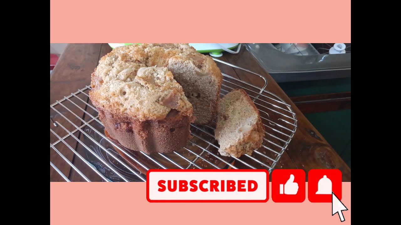 BUDÍN DE MANZANA🍏(CON HARINA DE ARROZ)