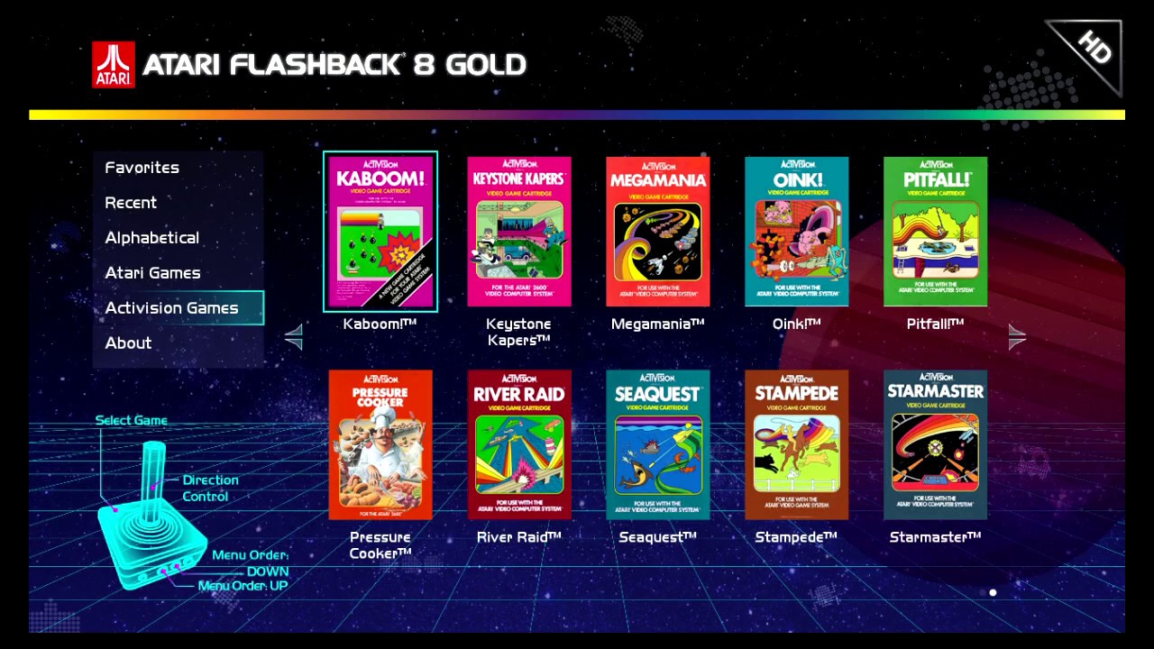 AtGames Atari Flashback 8 Gold (2017): Kaboom!