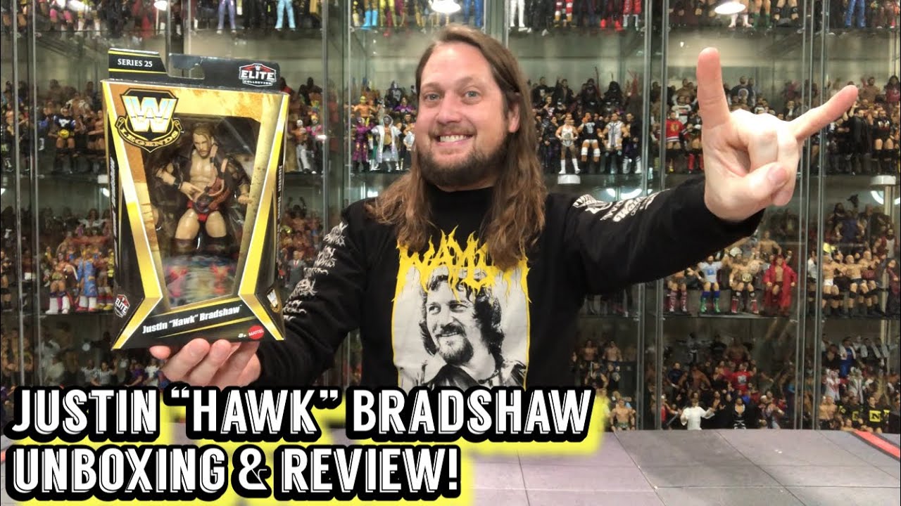 Justin “Hawk” Bradshaw WWE Mattel Legends 25 Unboxing & Review!
