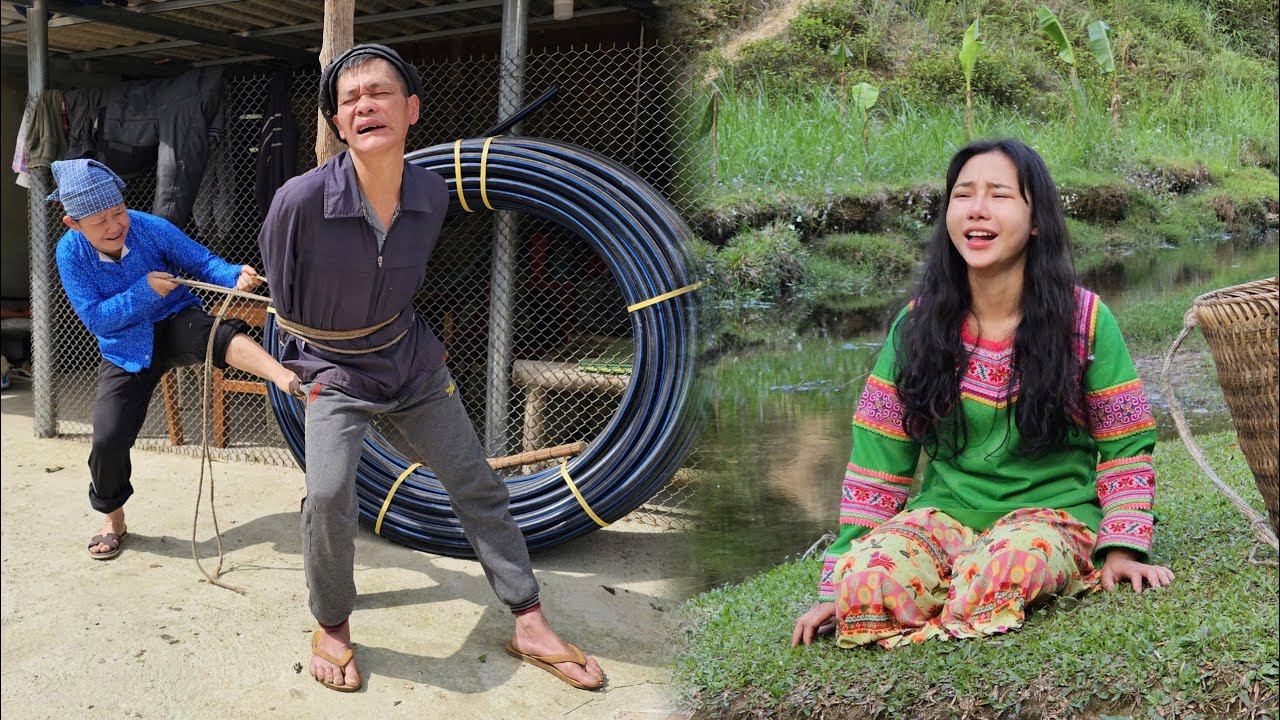 Mother saved Hoang Thi Mai by tying up her stepfather | Girl Life, Daily Vlog