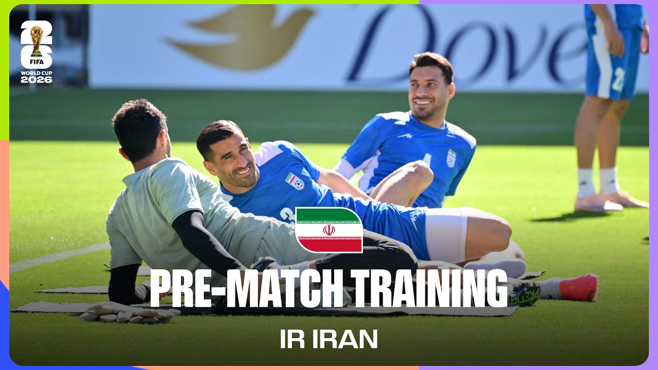 IR Iran Train Before Belgium | FIFA World Cup 2026&trade;