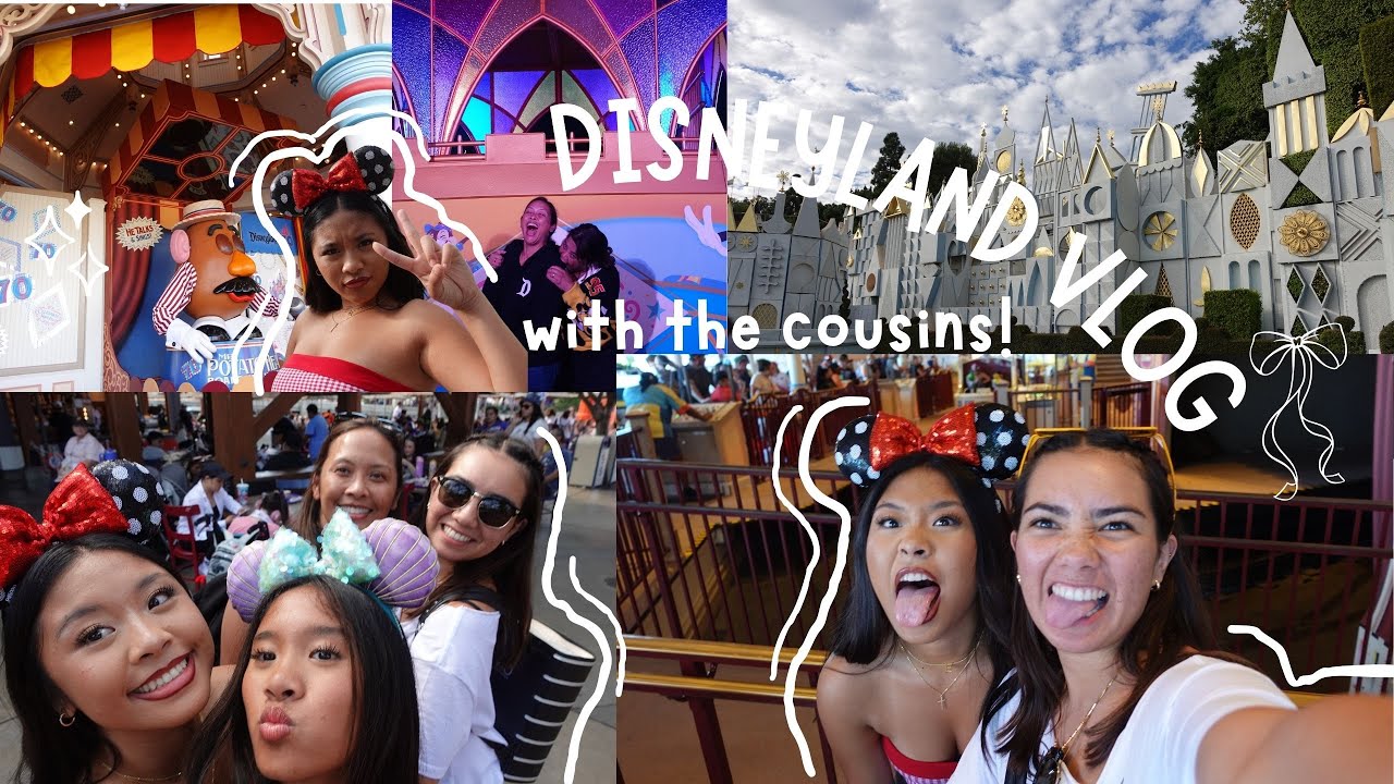 DISNEYLAND COUSIN VLOG | beignets, rides, and so much disney magic
