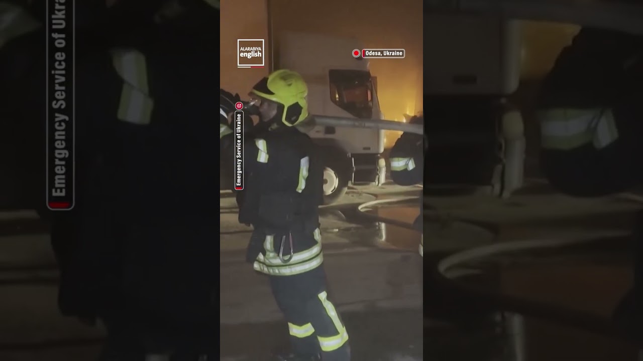 Russian Attack in Odesa  Kills One, Sparks Fires