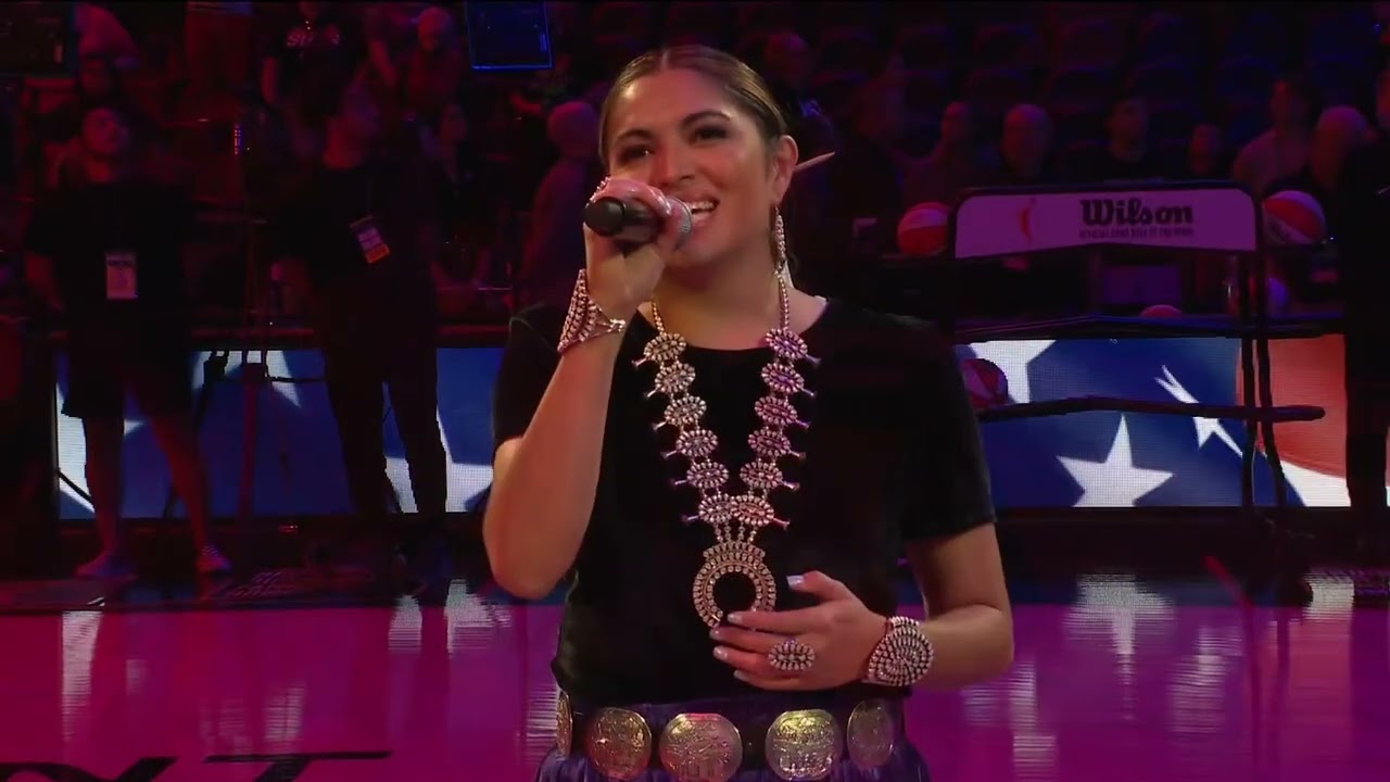 Shaylin Shabi Navajo National Anthem 7.20.23 Phoenix,AZ