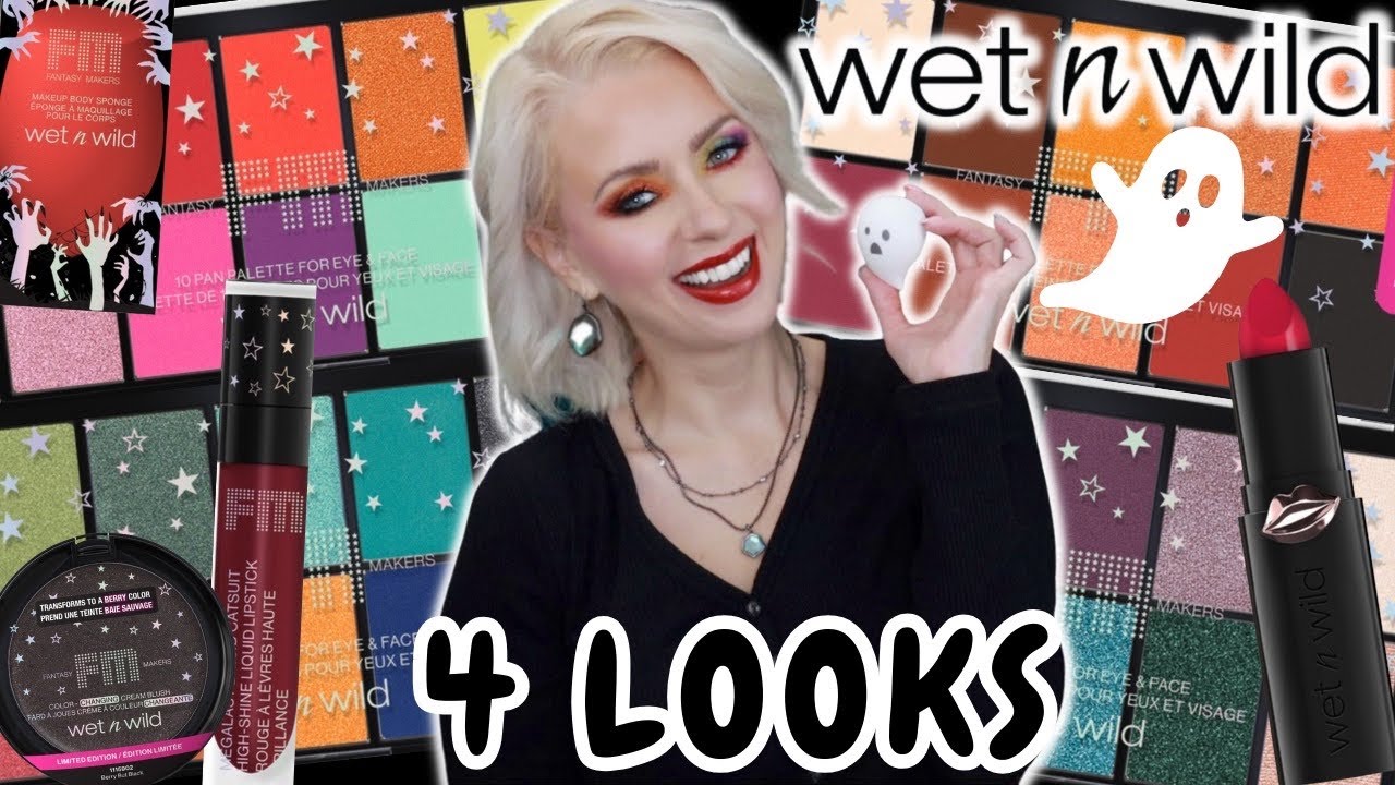 WET N WILD FANTASY MAKERS 2023 HALLOWEEN COLLECTION | 4 LOOKS TUTORIAL | Steff's Beauty Stash