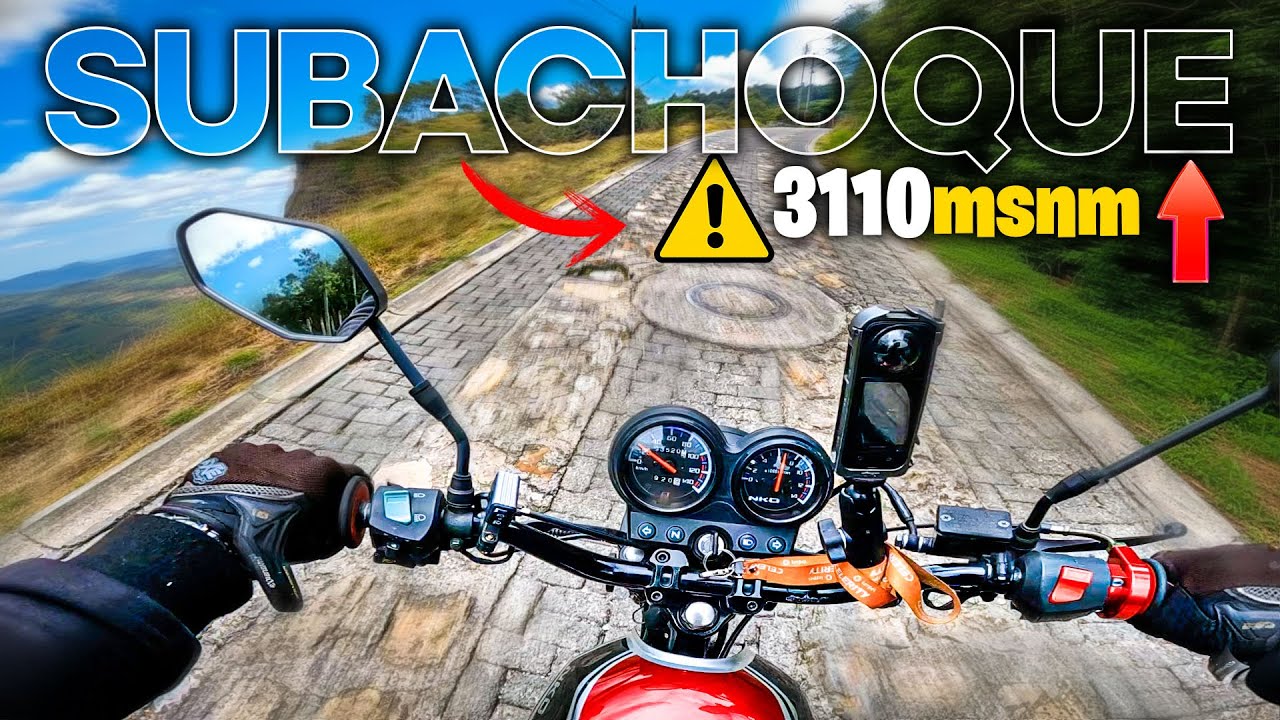 Explorando la montaña en MOTO | Tenjo - Subachoque