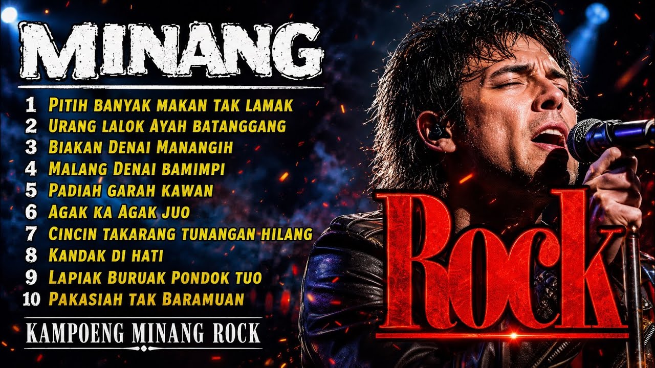 FULL LAGU MINANG GALAU 2026 - Cover rock Version By Ai 