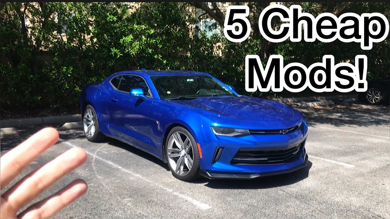 5 Cheap Mods For Your Chevrolet Camaro RS/SS