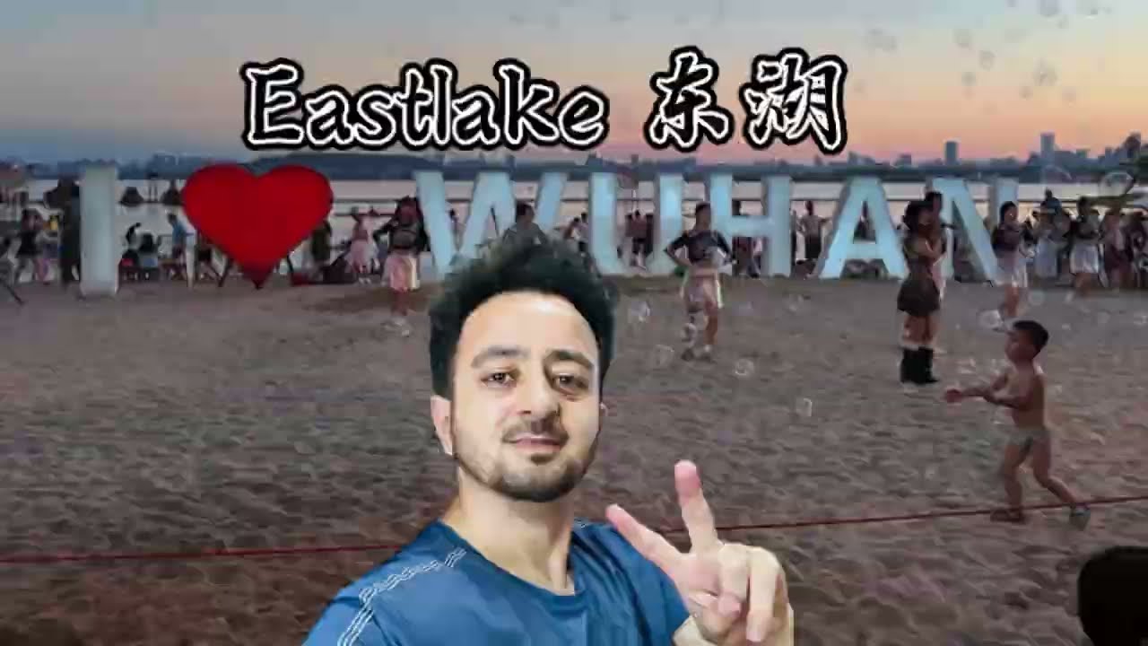 This is the largest Urban lake in China at the center of Wuhan city known as heart of Wuhan 