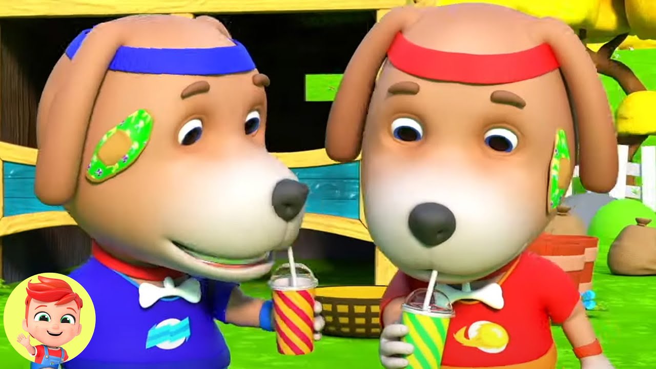 Cinco Peque&ntilde;os Perros + M&aacute;s V&iacute;deos de Preescolar y Rima Animada Para Bebes