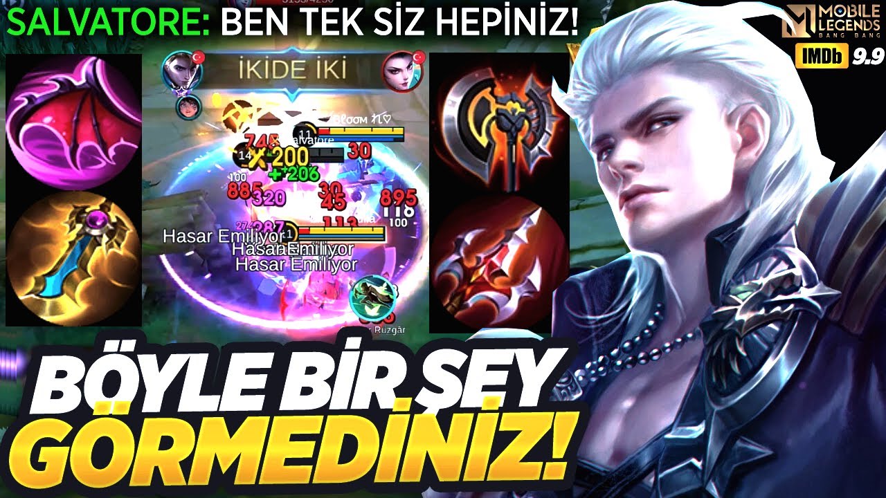 🔥 8 YILDIR GÖRDÜĞÜM EN TAŞIYICI BUİLD!! ALUCARDI HİÇ BÖYLE GÖRDÜNÜZ MÜ?! | SALVATORE MLBB