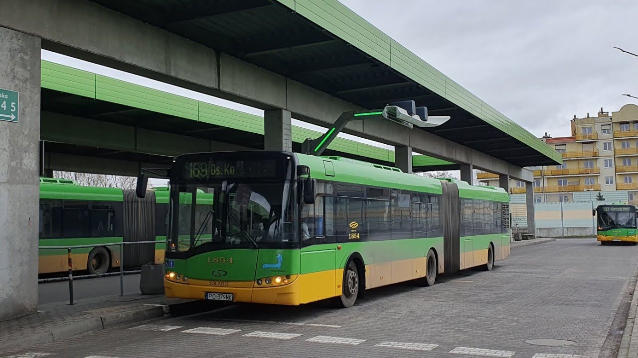MPK Poznań - linia 169 | Solaris Urbino 18 III #1854