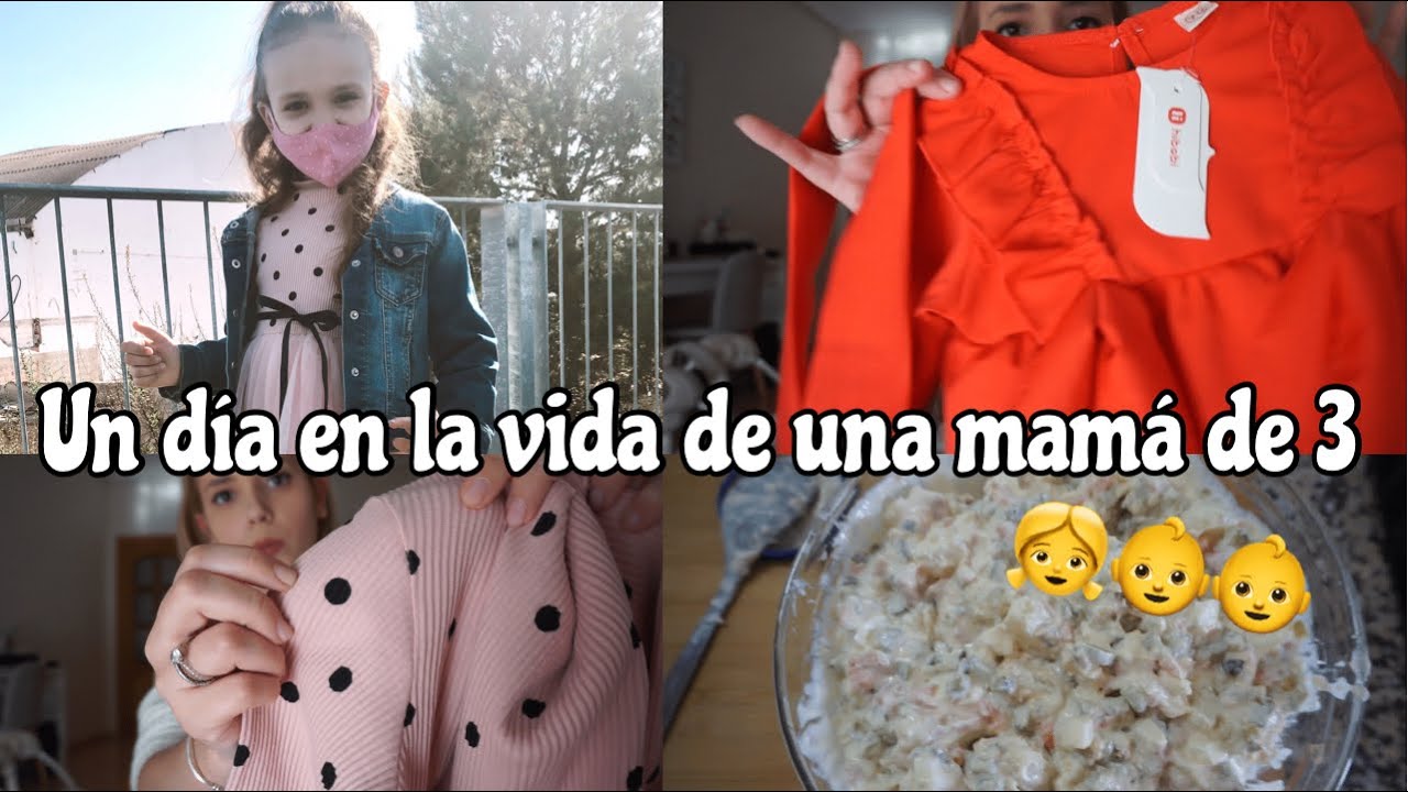 Un día en la vida de una mamá de tres 👧👶👶/Haul HIBOBI+ Receta 🍲 + organizando la DESPENSA
