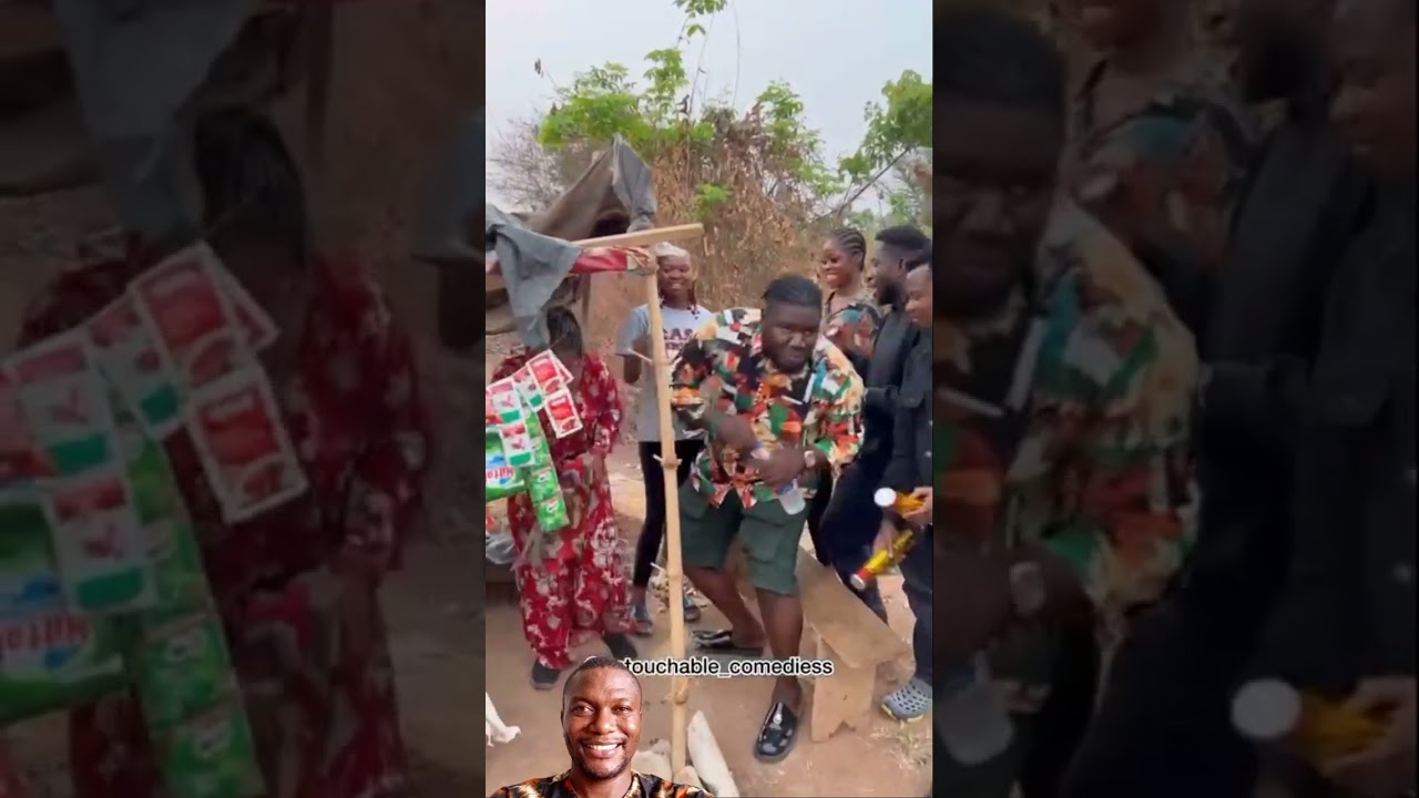 Untouchable comedy surprises a petty trader on her birthday ~ what the lady said will make you CRY!
