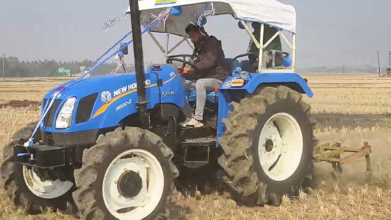New Holland agriculture West Bengal.       New Holland 3600 - 2 Excel 4WD WITH Cultivater 