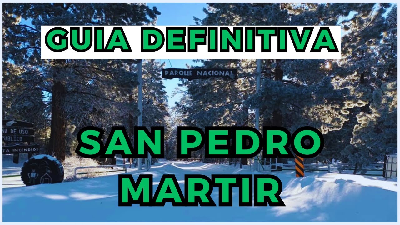 CAMPING en LA SIERRA DE SAN PEDRO MARTIR , Todo lo que necesitas saber ; Que llevar, GUIA definitiva
