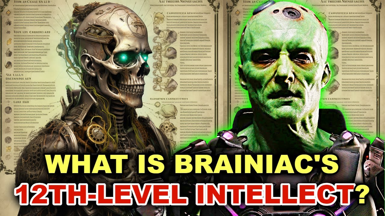 Brainiac Anatomy - Can Brainiac Control Minds? Does He Have Regenerative Abilities?