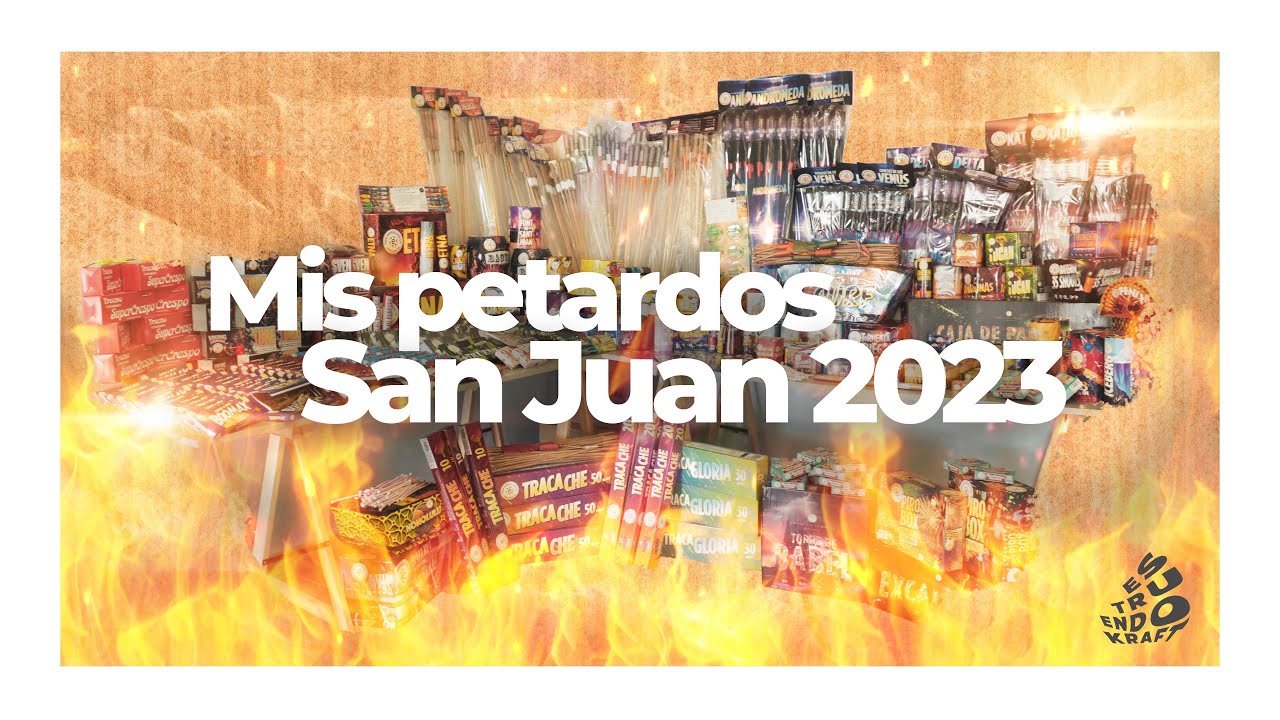 🧨 COMPRAMOS TODOS LOS PETARDOS DE LA TIENDA | Mis petardos para San Juan 2023