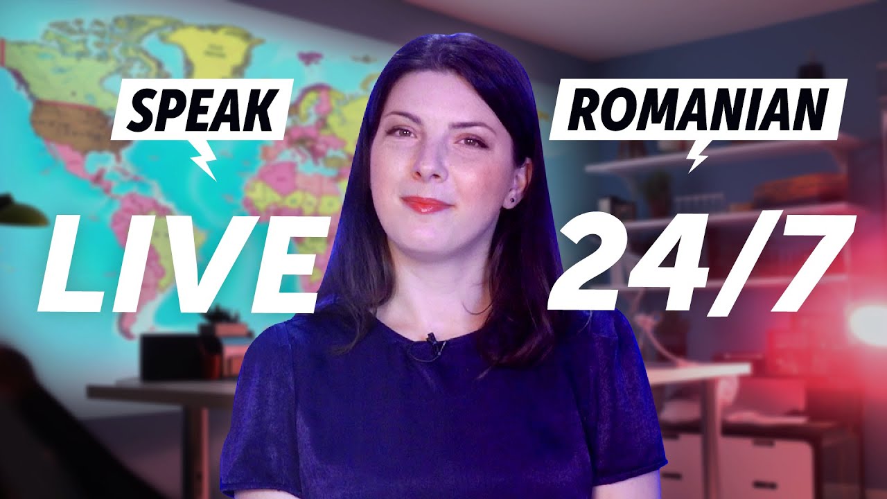 Speak Romanian 24/7 with RomanianPod101 TV 🔴 Live 24/7