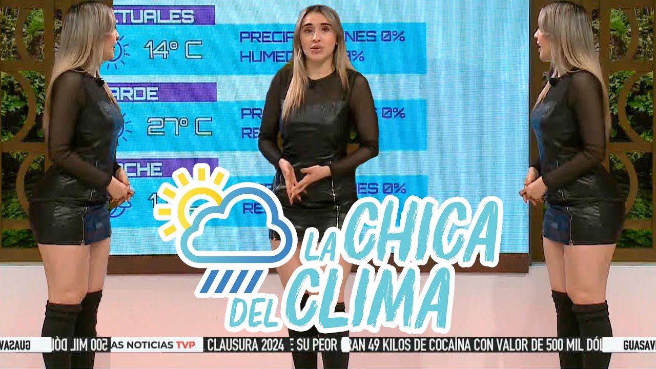 El clima de hoy con Marisol Dovala 😍  | La chica del clima TVP