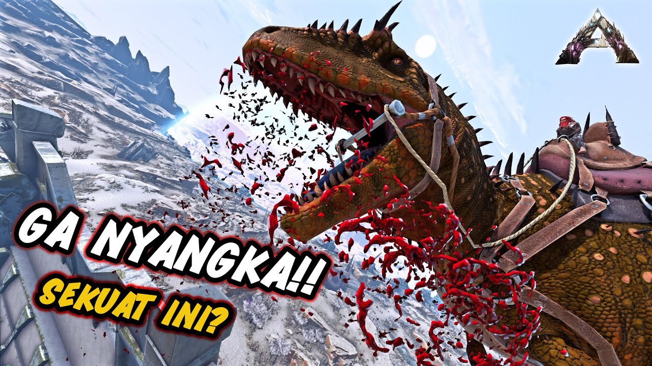 CARCHARODONTOSAURUS TERLALU KUAT  ❗️ ARK: Survival Evolved EXTINCTION STORY MODE