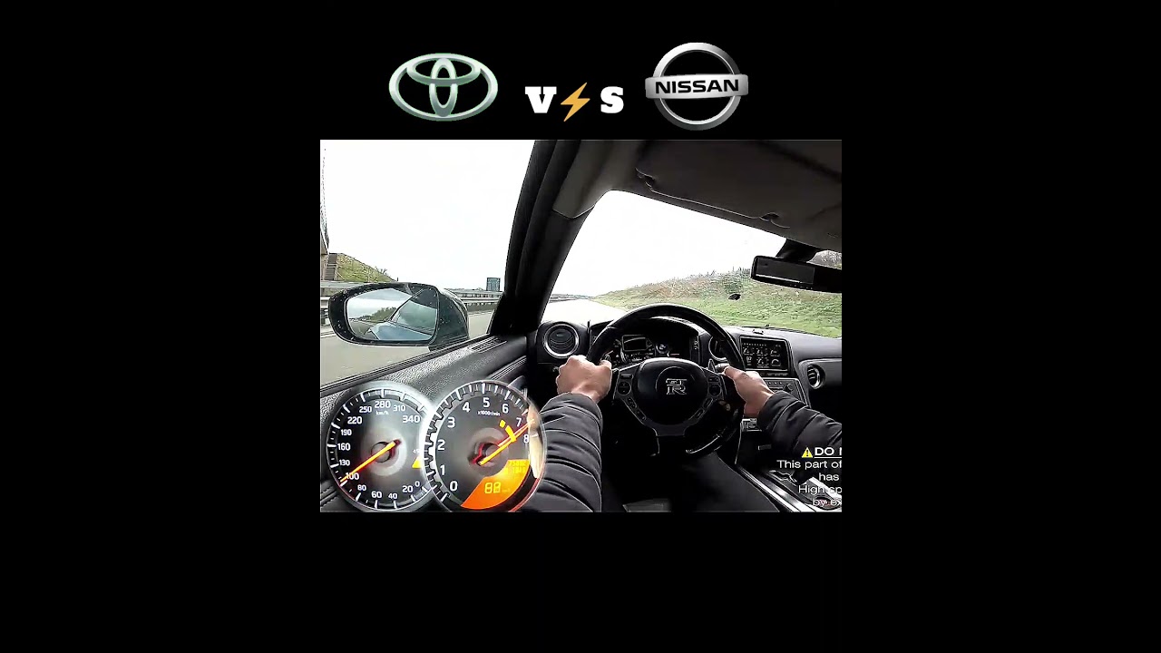 SUPRA MK4 ☠️ V⚡S NISSAN GTR-35 🗿