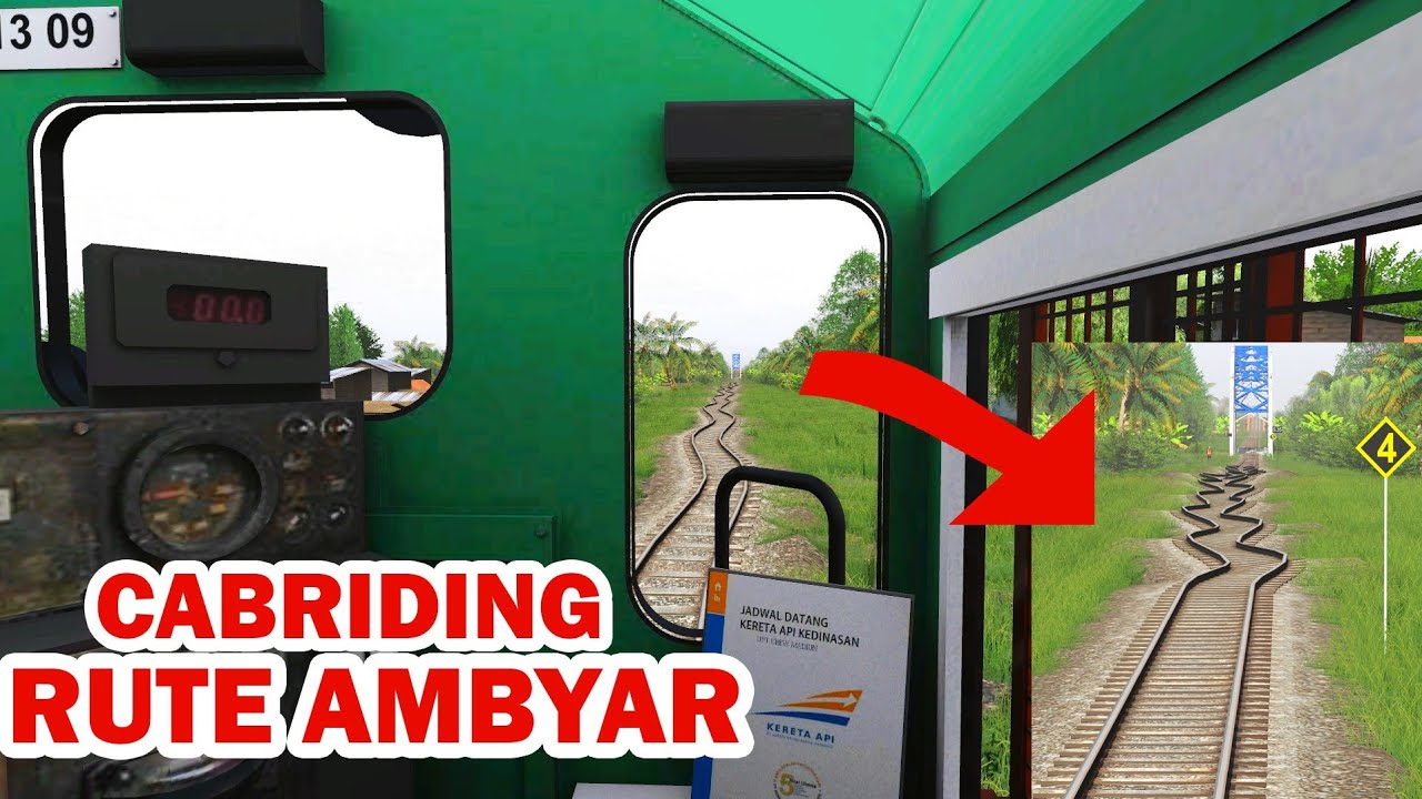 Jadi Masinis Di Rute Yang Bikin Viral | Trainz Simulator Indonesia