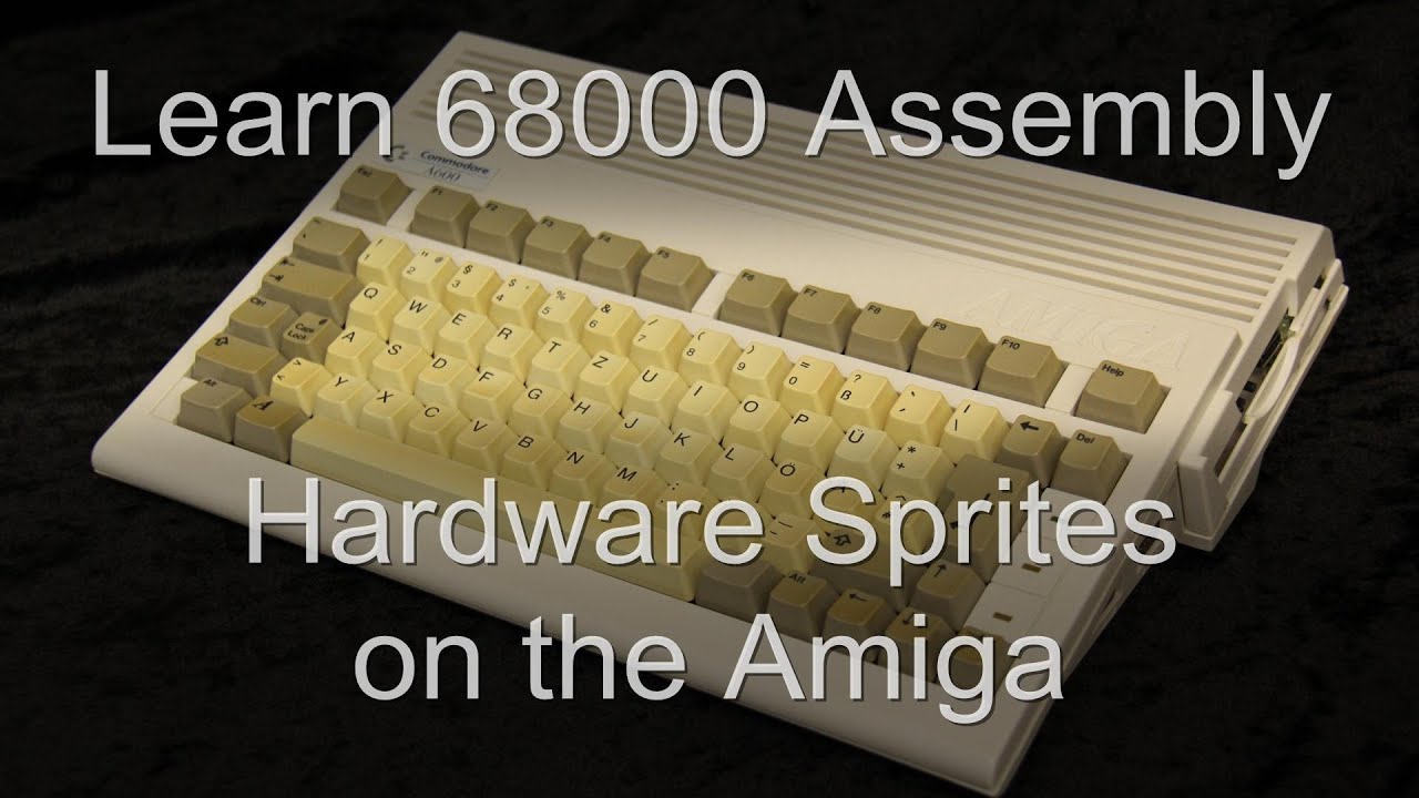 Урок P28 — Аппаратные спрайты на Amiga