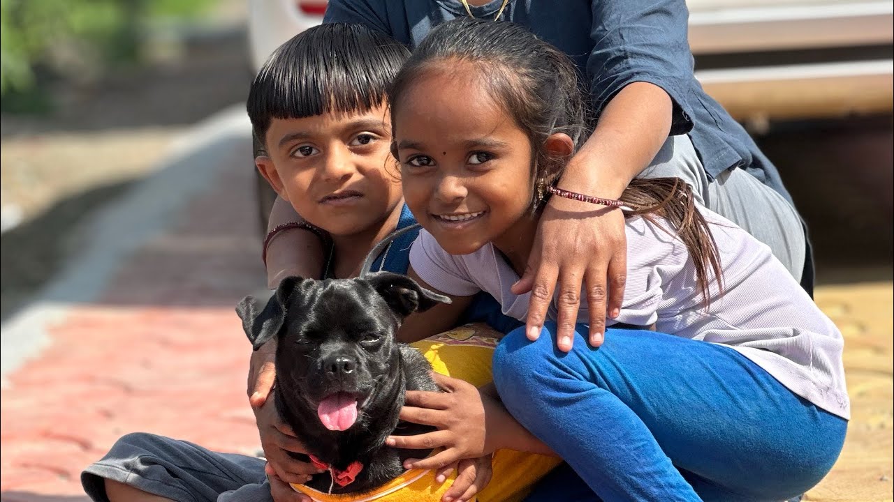 माऊली आजीचा dog बोबड्याला देईना 🫢