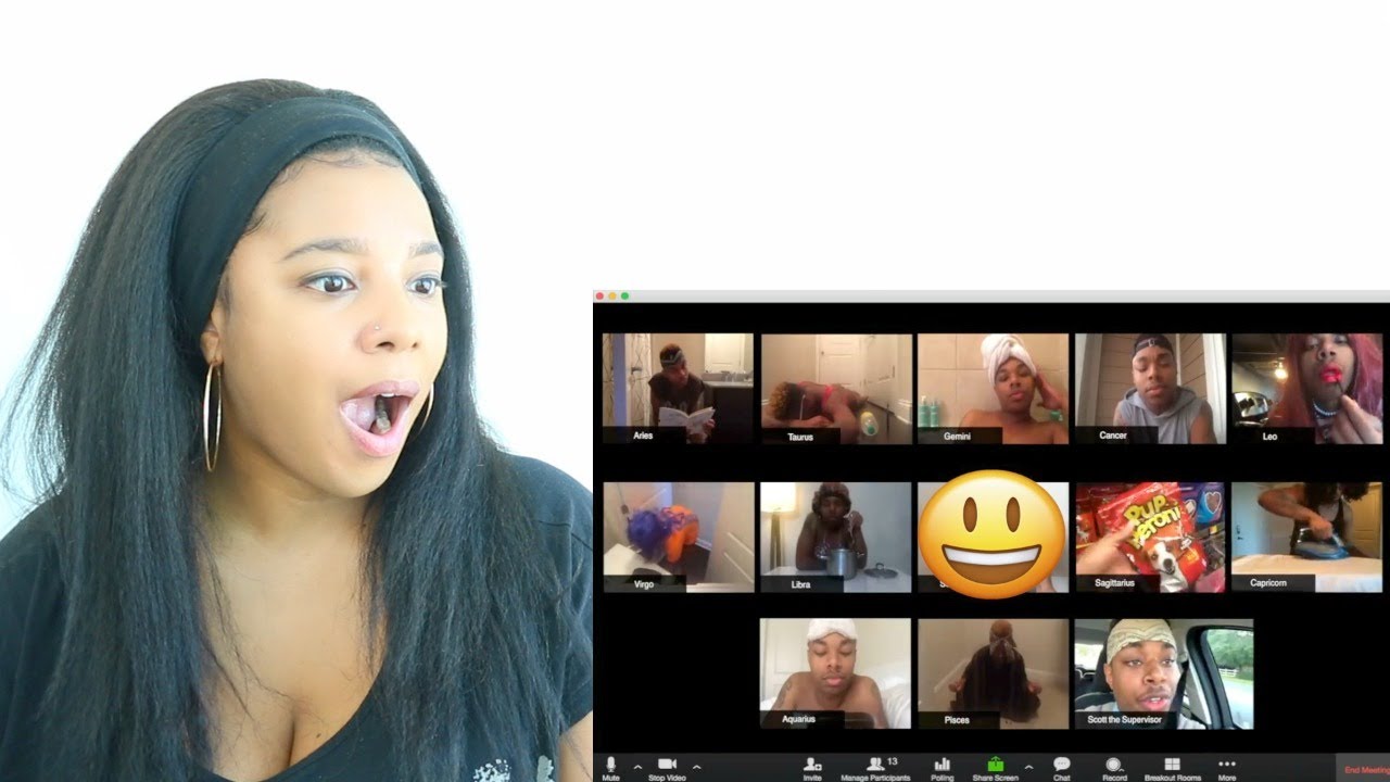 ZODIAC SIGNS WORKING FROM HOME - TRE MELVIN | Reaction