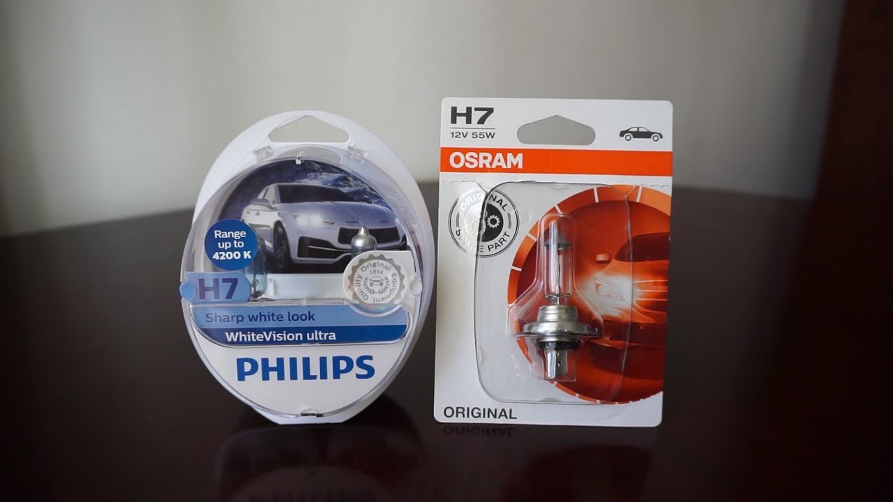 Philips WhiteVision Ultra vs OSRAM Original