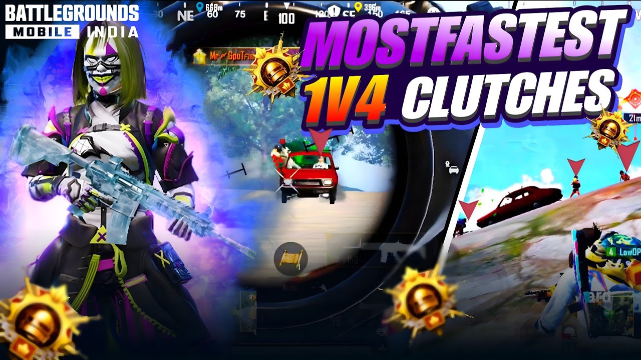 BGMI CONQUEROR PUSH,BGMI 4.2 UPDATE GAMEPLAY, BGMI 5FINGER GAMEPLAY 