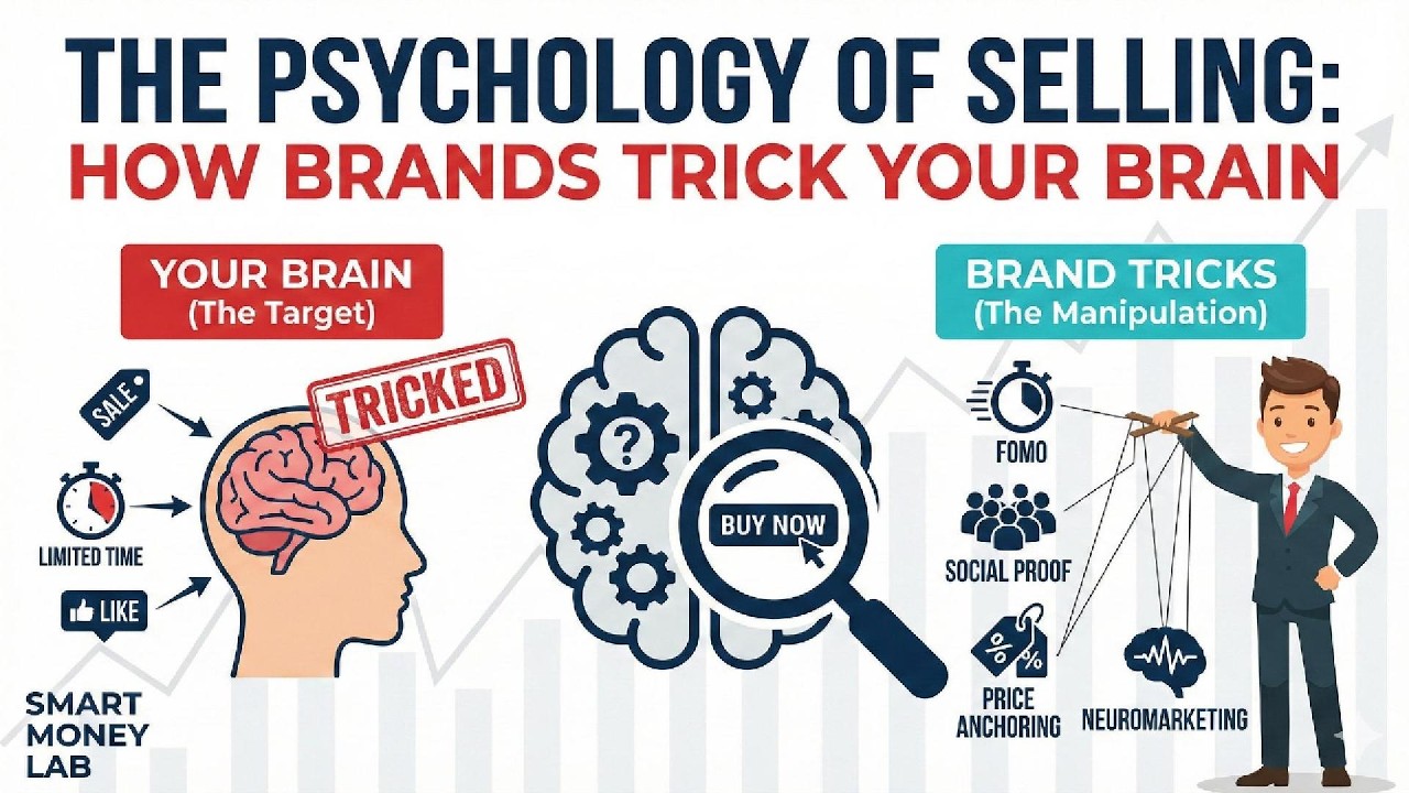 The Psychology of Selling: How Brands Trick Your Brain