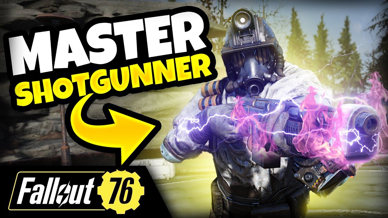 OP Full HP SHOTGUNNER Jack of All Trades - Fallout 76 Steel Reign