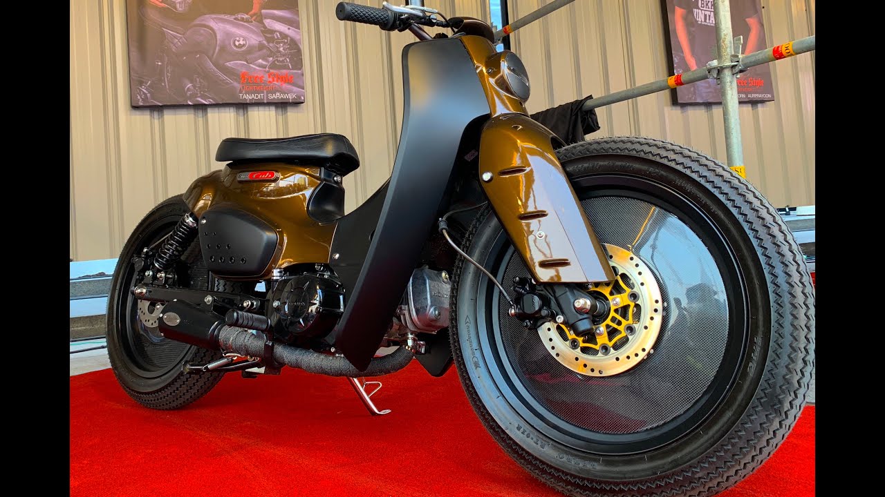 Honda Super Cub Custom by K-Speed Bangkok | K-Speed Honda Cub comp WiNNER at BMF Thailand.