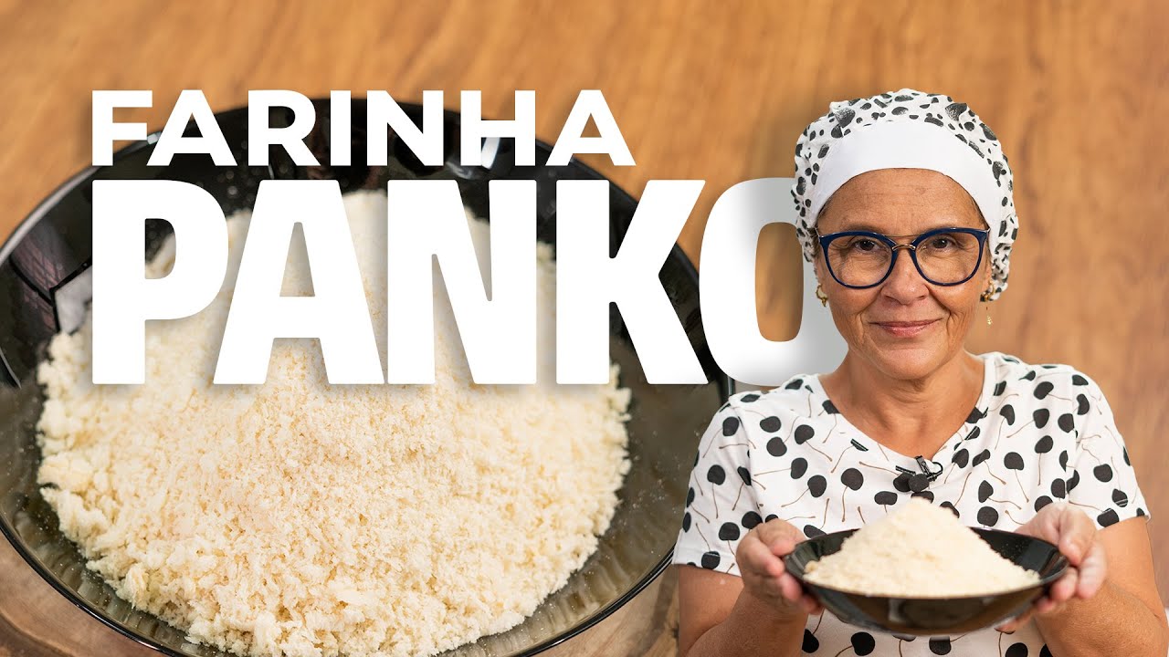 SEGREDO REVELADO! SEUS EMPANADOS COM MENOS ÓLEO E MUITO MAIS CROCRÂNCIA! COMO FAZER FARINHA PANKO