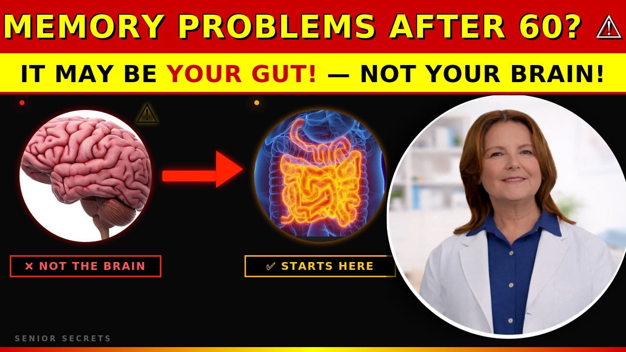 Over 60? Your Brain Isn't Slowing Down — Your Gut Is
