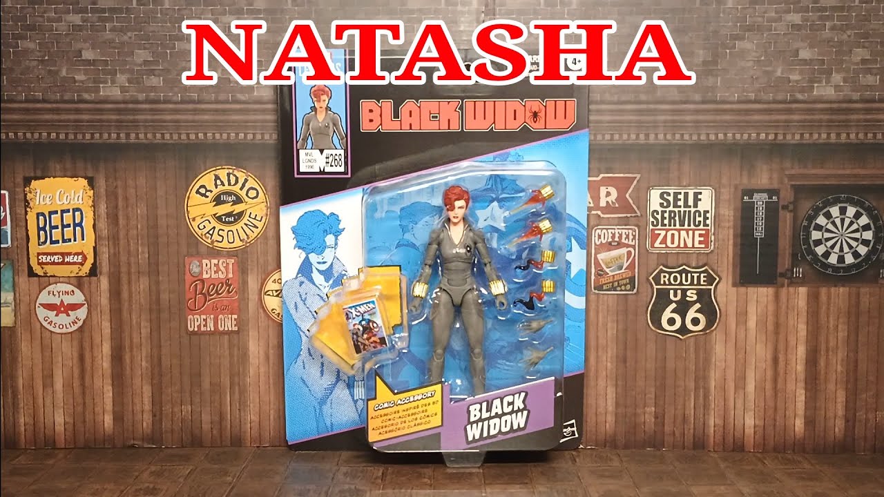 MARVEL LEGENDS BLACK WIDOW COMIC WAVE REVIEW