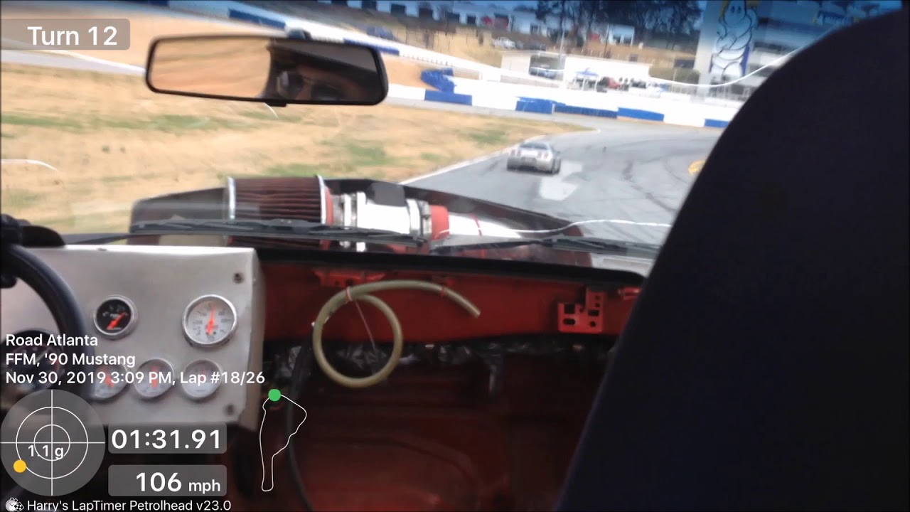 Fast Frank Fox Body Road Atlanta 1:35.74 Lap