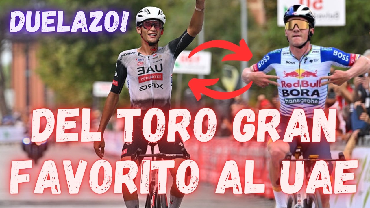 ISAAC DEL TORO GRAN FAVORITO AL UAE TOUR CON REMCO EVENEPOEL/FAVORITOS Y ETAPAS DEL UAE TOUR 2026
