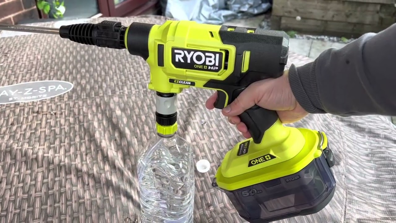 Ryobi ONE+ HP Cordless Brushless 41 Bar Power Washer Review RY18PWX41A