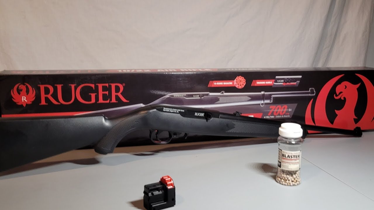 Ruger 10/22 CO2 from Umarex with ASG Blaster BBs?