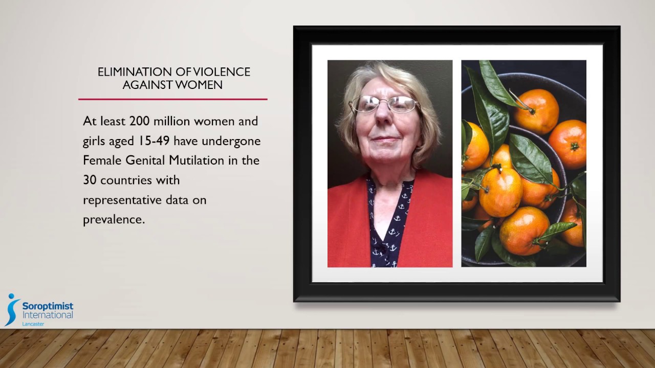 Lancaster Soroptimists Elimination of Violence Against Women