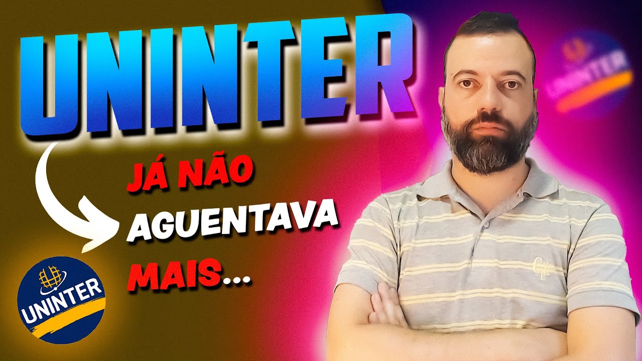 NÃO SOU MAIS ALUNO UNINTER I Letras-Inglês Faculdade